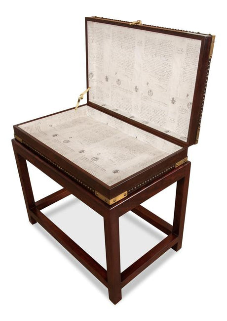 Winchester Brown Box On Stand - Ornate Home