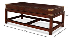 Winchester Brown Coffee Table - Ornate Home