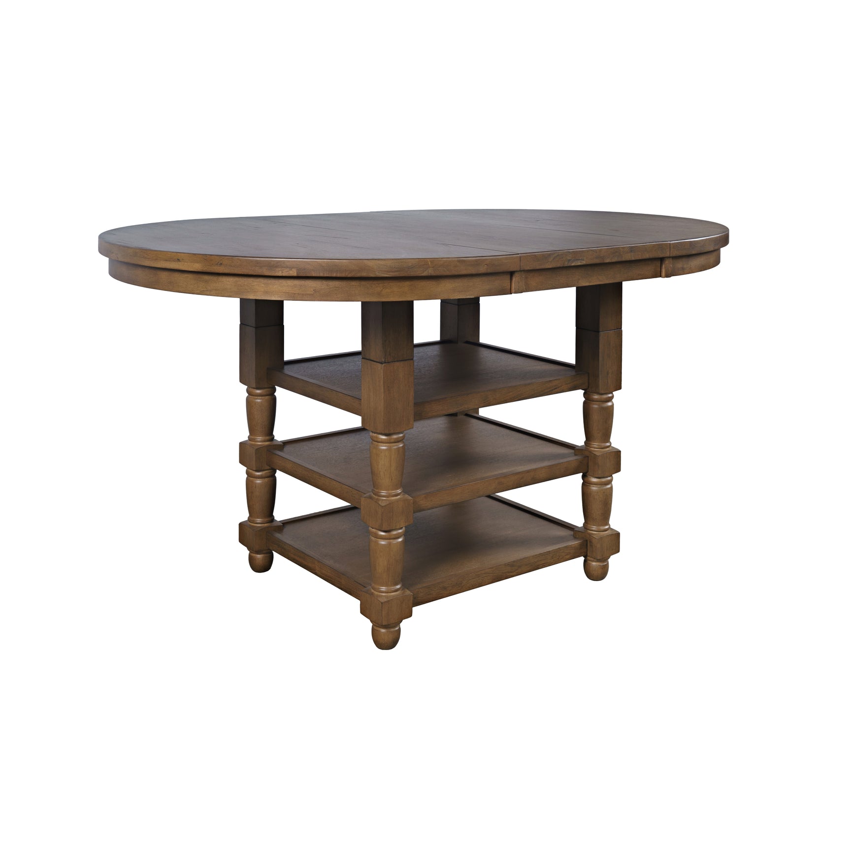 Winchester Harvest Round to Oval High/Low Dining Table - Ornate Home