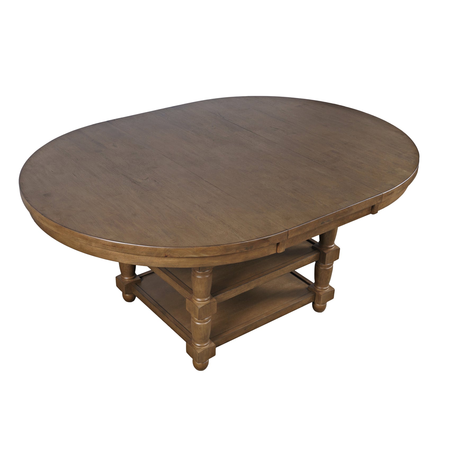 Winchester Harvest Round to Oval High/Low Dining Table - Ornate Home