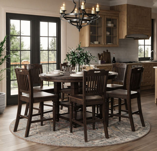 Winchester Portwood 66 High/Low Dining Table w/ 4 Chair - Ornate Home
