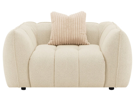 Winchester Sand Pebble Boucle Chair and a Half - Ornate Home