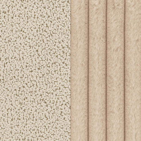 Winchester Sand Pebble Boucle Chair and a Half - Ornate Home