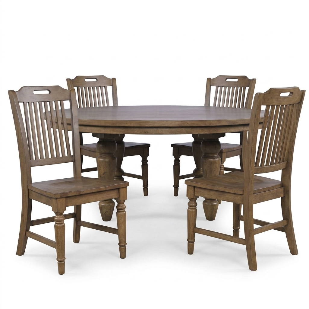 Winchester Winchester Harvest 72 Dining Table w/ (4) Chair - Ornate Home