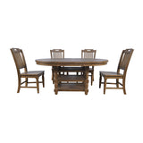 Winchester Winchester Harvest Oval Counter Dining Table w/ 4 Stools - Ornate Home