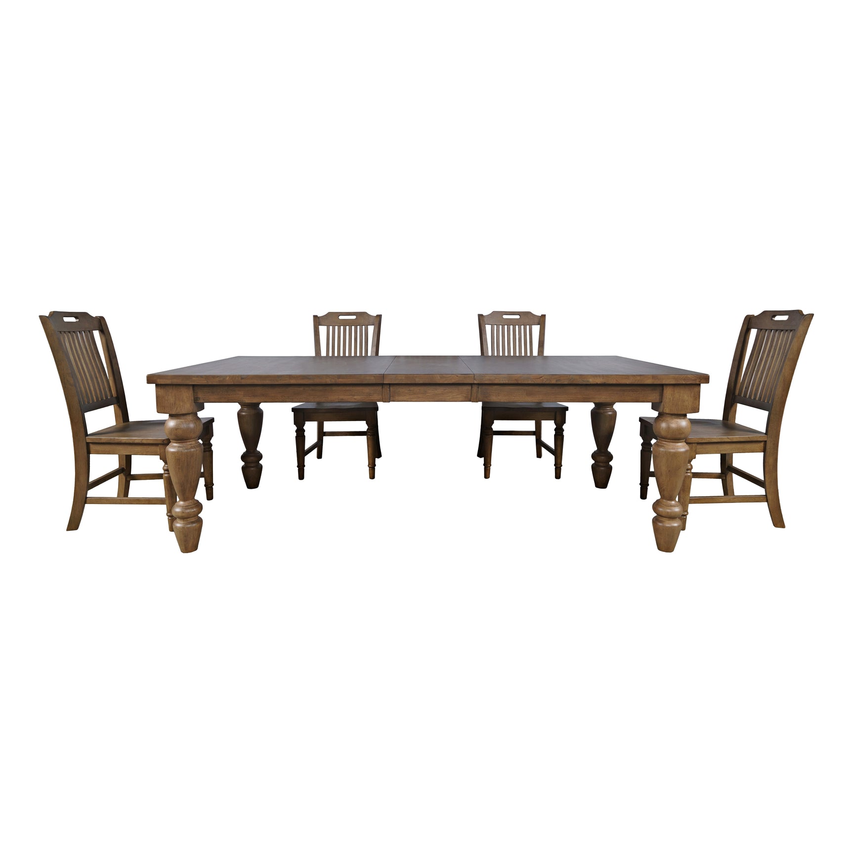 Winchester Winchester Harvest Rect Dining Table w/ 4 Chairs - Ornate Home