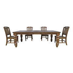 Winchester Winchester Harvest Rect Dining Table w/ 4 Chairs - Ornate Home