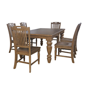 Winchester Winchester Harvest Rect Dining Table w/ 6 Chairs - Ornate Home