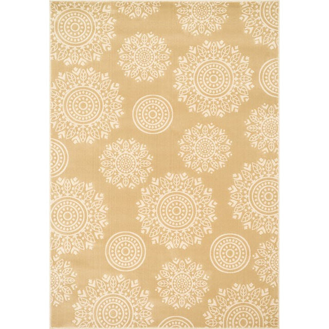 Windel Beige/Ivory Large Area Rug - Ornate Home
