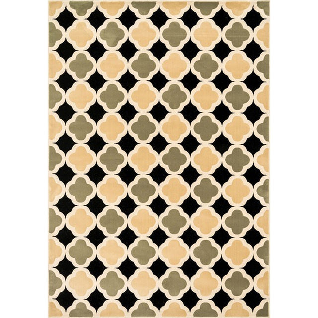 Windel Black/Sage Medium Area Rug - Ornate Home