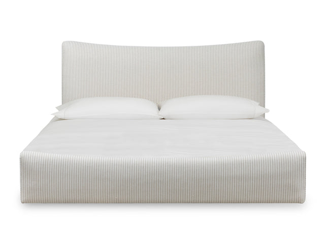 Windham Sage Upholstered Queen Bed - Ornate Home