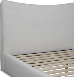 Windham Whipped Honey California King Upholstered Bed - Ornate Home