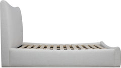 Windham Whipped Honey Queen Upholstered Bed - Ornate Home