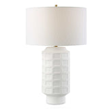 Window Pane White Table Lamp - Ornate Home