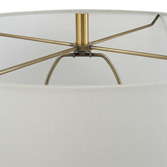 Window Pane White Table Lamp - Ornate Home