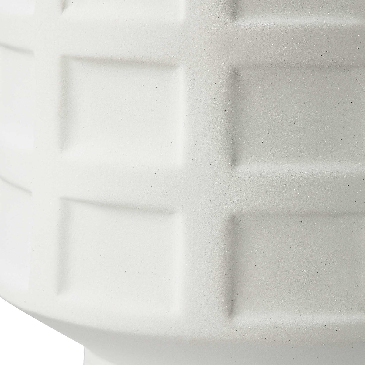 Window Pane White Table Lamp - Ornate Home