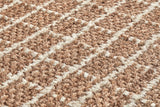 Windowpane Natural/Ivory 8'x8' Rug