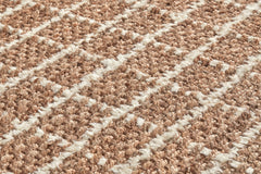 Windowpane Natural/Ivory 8'x8' Rug - Ornate Home