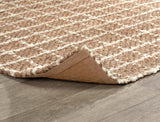 Windowpane Natural/Ivory 8'x8' Rug
