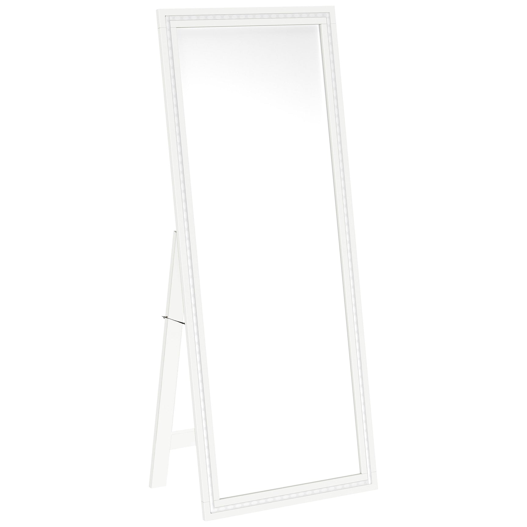Windrose White Standing Mirror - Ornate Home