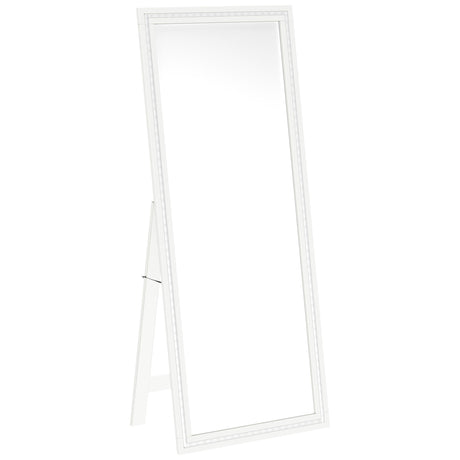 Windrose White Standing Mirror - Ornate Home
