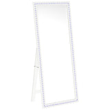 Windrose White Standing Mirror - Ornate Home
