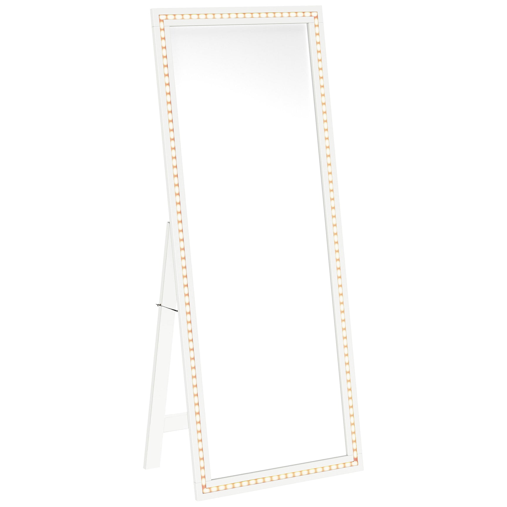 Windrose White Standing Mirror - Ornate Home