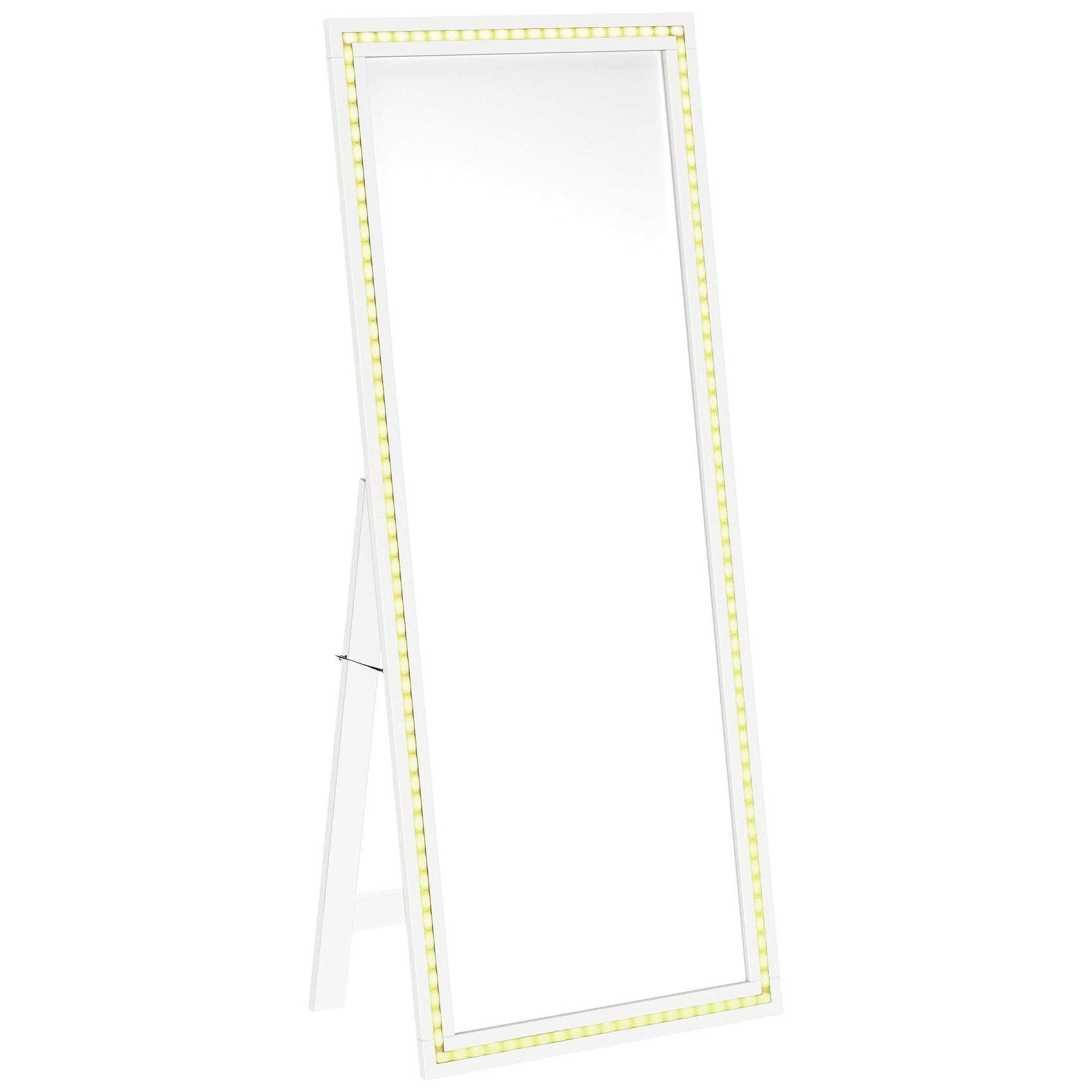 Windrose White Standing Mirror - Ornate Home