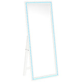 Windrose White Standing Mirror - Ornate Home