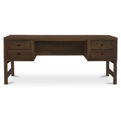 Windsor Dark Brown Desk - Ornate Home