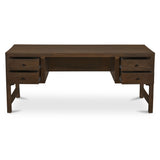 Windsor Dark Brown Desk - Ornate Home