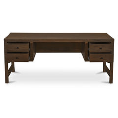Windsor Dark Brown Desk - Ornate Home