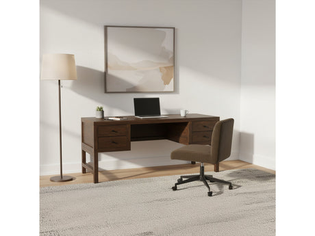 Windsor Dark Brown Desk - Ornate Home