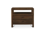 Windsor Dark Brown Nightstand - Ornate Home