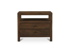 Windsor Dark Brown Nightstand - Ornate Home