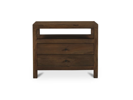 Windsor Dark Brown Nightstand - Ornate Home