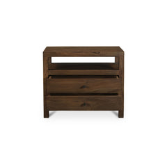 Windsor Dark Brown Nightstand - Ornate Home