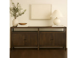 Windsor Dark Brown Sideboard - Ornate Home