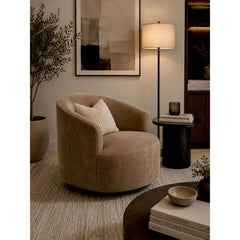 Windsor Dos Moca Swivel Chair - Ornate Home