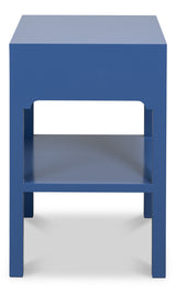 Windy Blue Single Drawer Side Table - Ornate Home