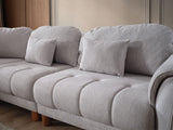 Windy Grey Modular Sectional Sofa - Ornate Home