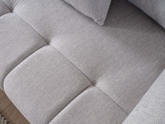 Windy Grey Modular Sectional Sofa - Ornate Home