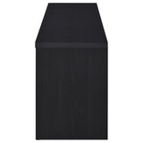 Winfield Black 3-piece Entertainment Center 78-inch TV Stand - Ornate Home