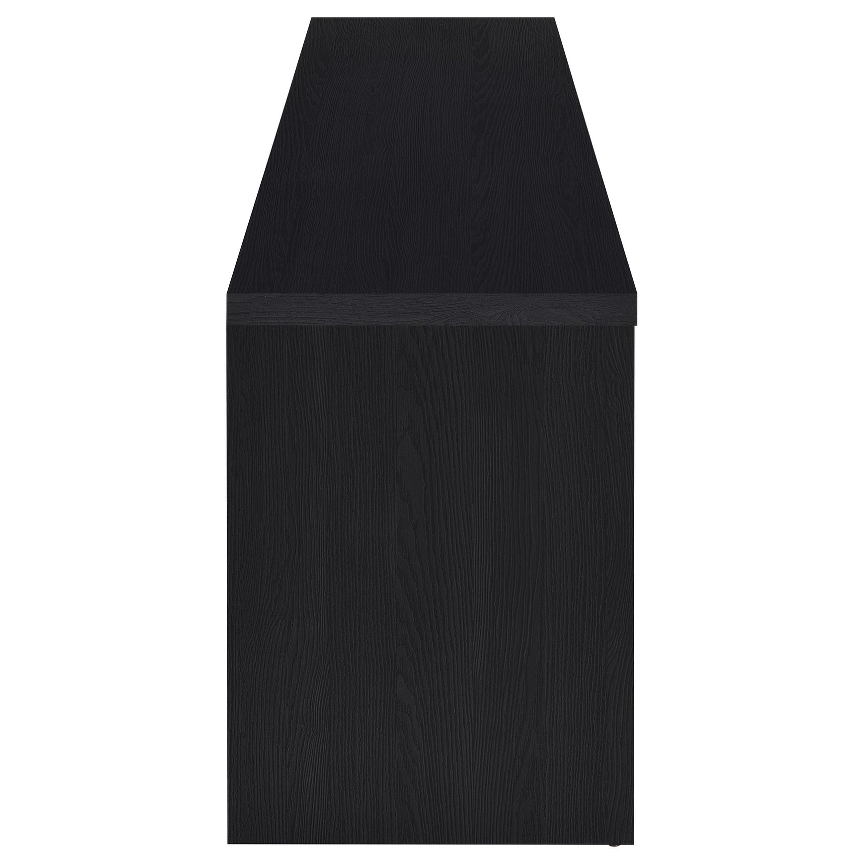 Winfield Black 60-inch 2-door TV Stand Media Console - Ornate Home