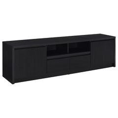 Winfield Black 78-inch 2-door TV Stand Media Console - Ornate Home