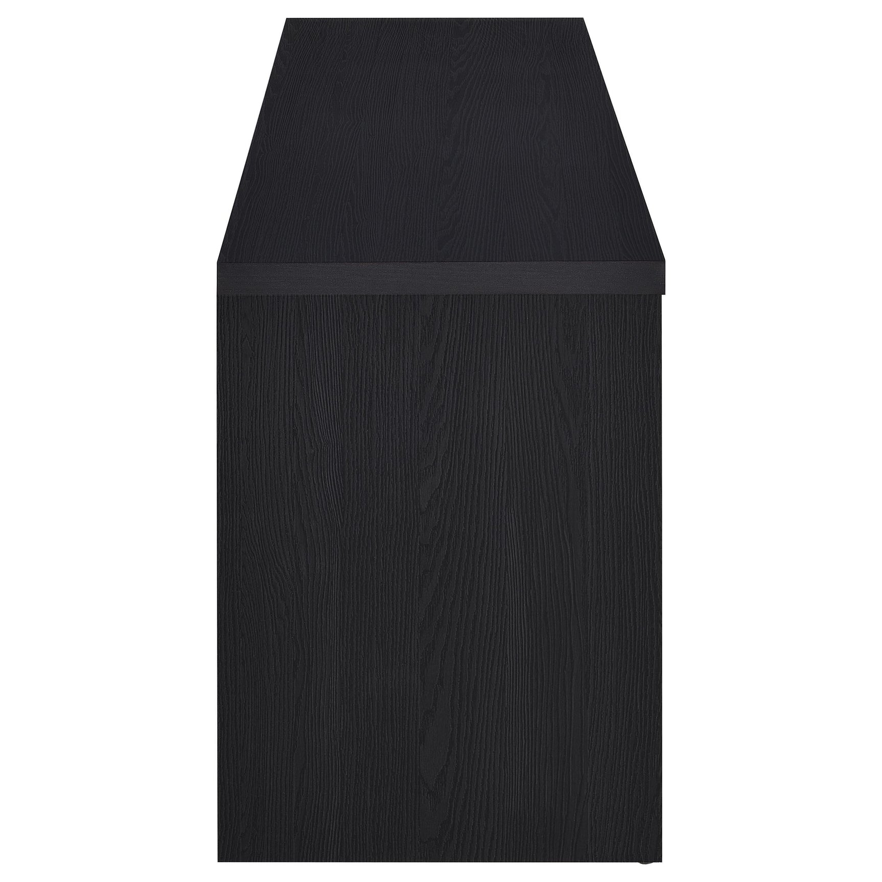 Winfield Black 78-inch 2-door TV Stand Media Console - Ornate Home