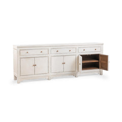 Winford Coastal Cream 3-Drawer 6-Door Cabinet