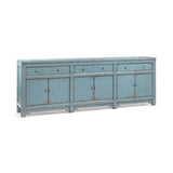 Winford Harbor Blue 3-Drawer 6-Door Cabinet