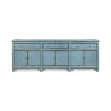 Winford Harbor Blue 3-Drawer 6-Door Cabinet
