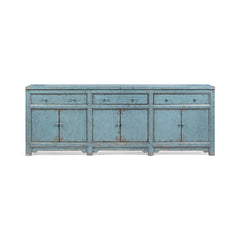 Winford Harbor Blue 3-Drawer 6-Door Cabinet
